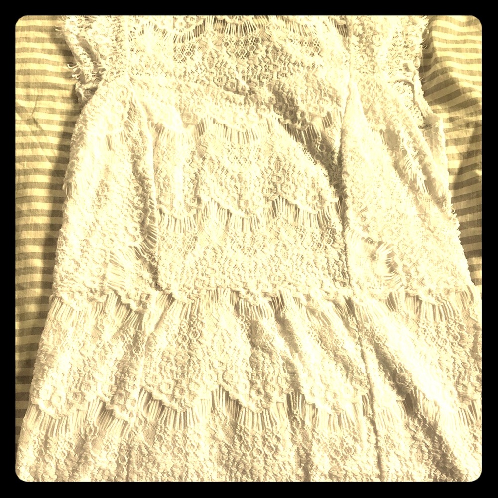 Beautiful Free People lace dress NWT